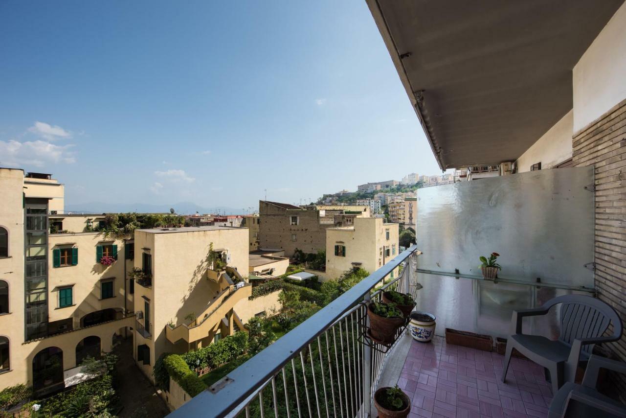 Panorama Vesuvius Central Naples Luaran gambar